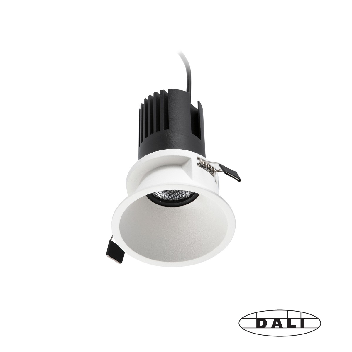 Tulipa Белый встраиваемый даунлайт 7W 15° 4000K CRI90 DALI