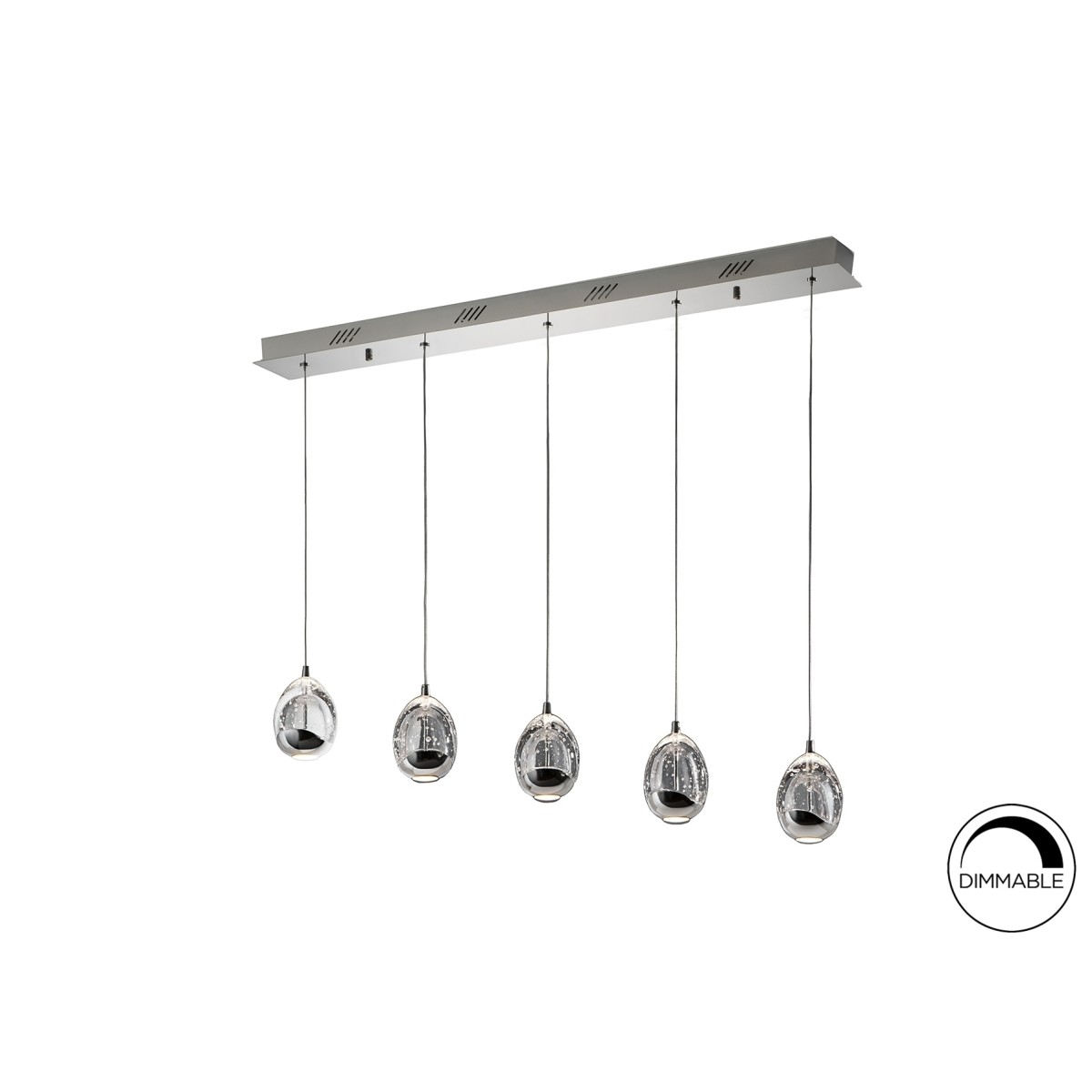 Подвесной светильник Rocio LED 5L хром