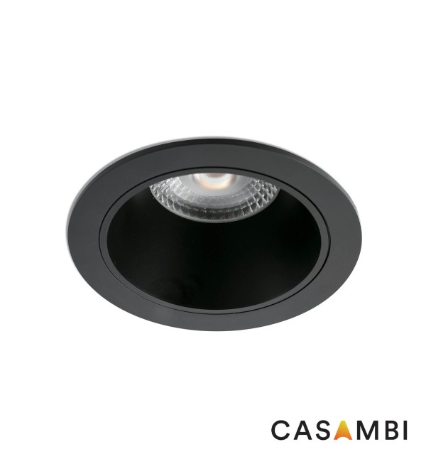 Встраиваемый светильник KIMO 15W черный 36є 4000K CRI90 CASAMBI