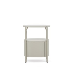 Тумба для ванной Arely из стали и белого лака 60 x 40 см