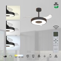 9498 Люстра потолочная-вентилятор COIN FAN MINI SMART