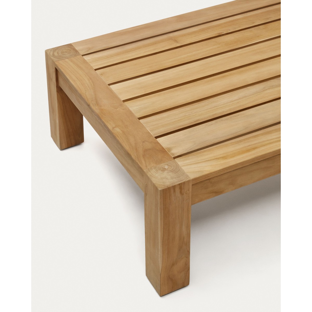 Forcanera Журнальный столик из массива тика 150 x 71 см