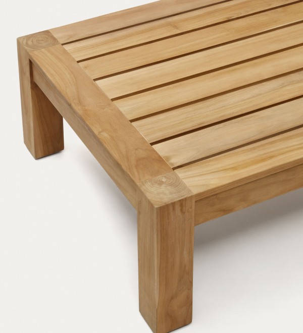 Forcanera Журнальный столик из массива тика 150 x 71 см