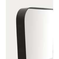 Черное металлическое зеркало Marco 55,5 x 150,5 см