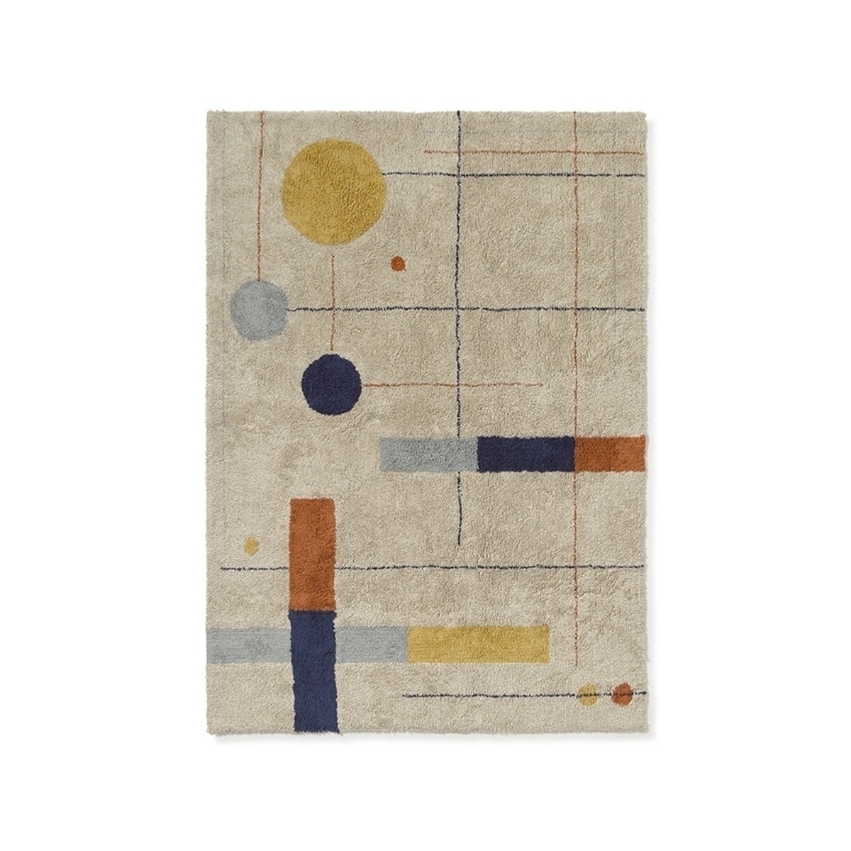 Ковер Геометрические фигуры 120*160