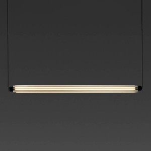 Подвесной светильник LUMINA 600 1L COL HORIZL черный LED 12W 2200K DALI