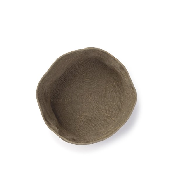 Корзина Точеный камень коричневая 30*25