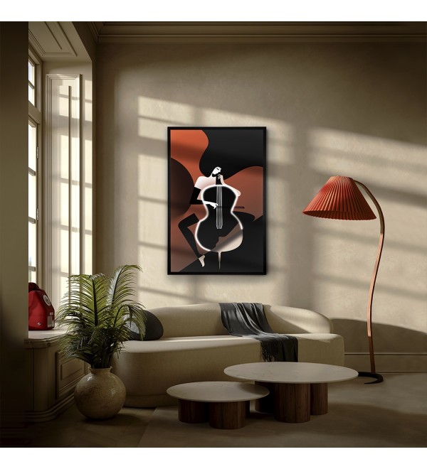 Картина Violonchelo LED 80X120