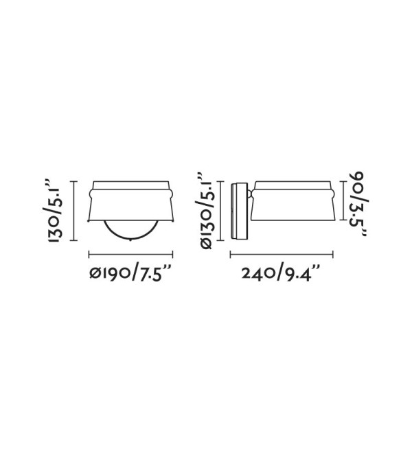 Бра Loop LED Ash 6W 2700K