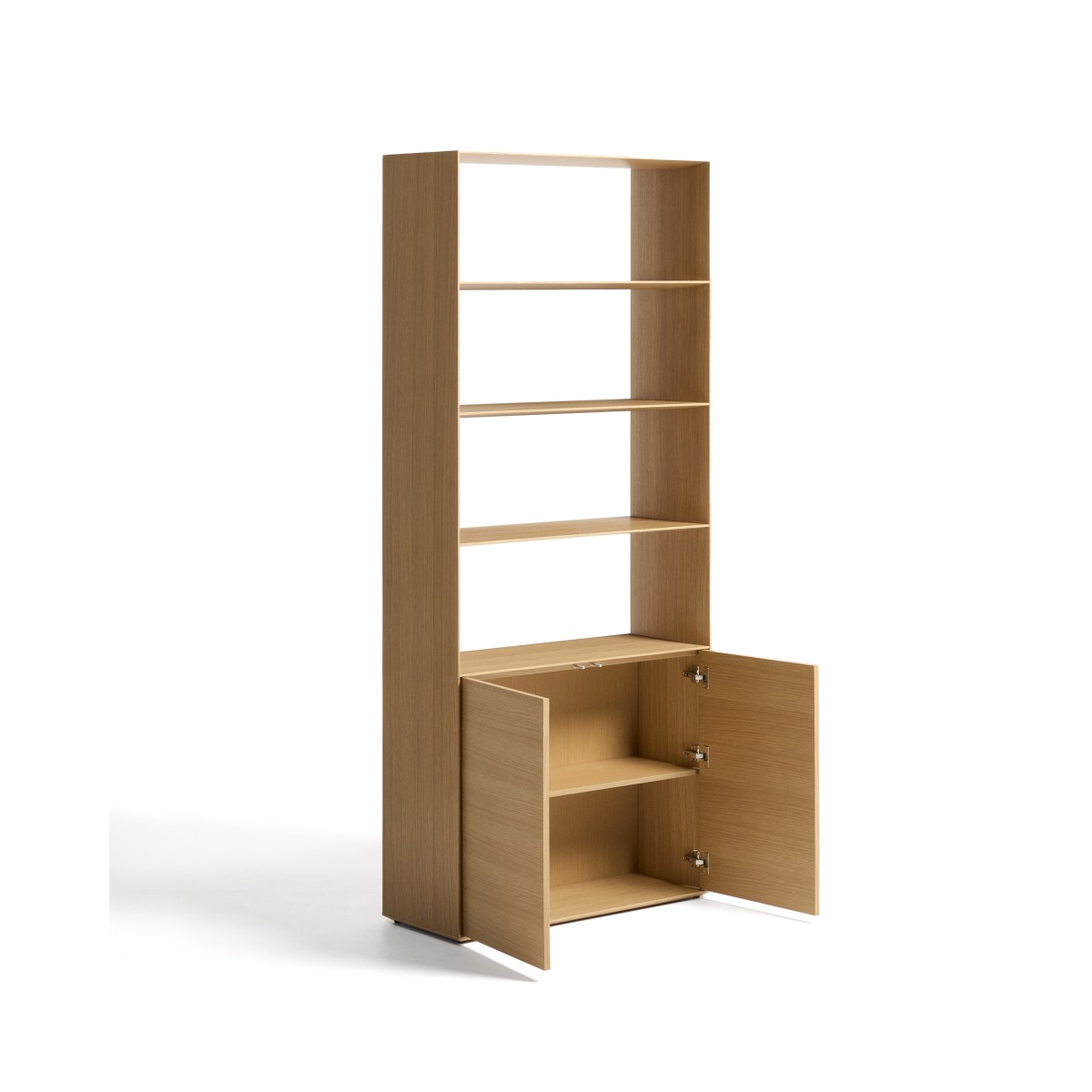 Стеллаж Visala из дубового шпона, 90 x 209 см
