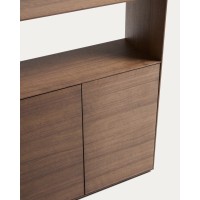 Стеллаж Visala из орехового шпона, 90 x 209 см