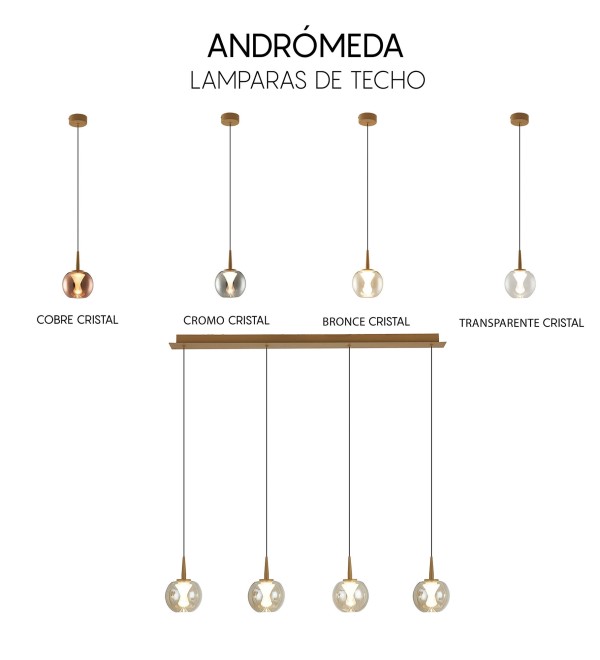 9075 Подвесной светильник MANTRA ANDROMEDA