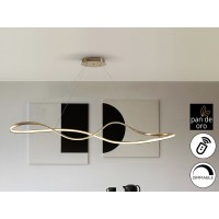 Подвесной светильник Lia большой золотой