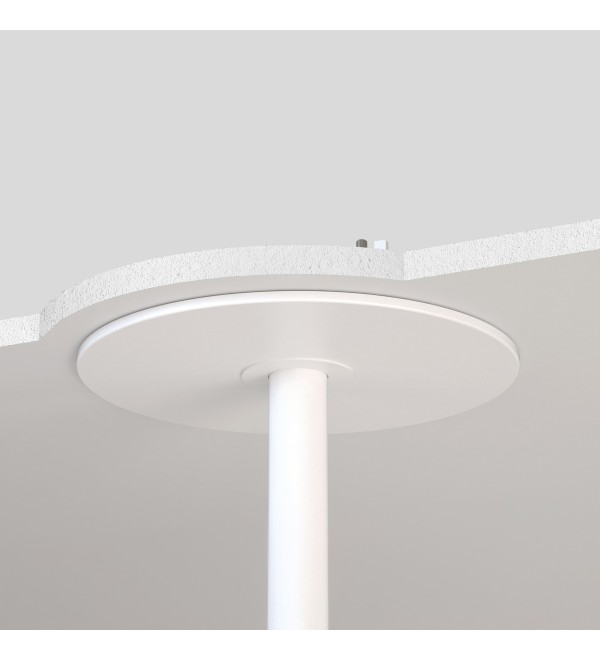 Потолочный вентилятор встраиваемый LANTAU DC L Ш1320 никель мат. 3P орех LED 3000K