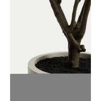 Искусственное дерево Rhus в белом горшке, 185 см