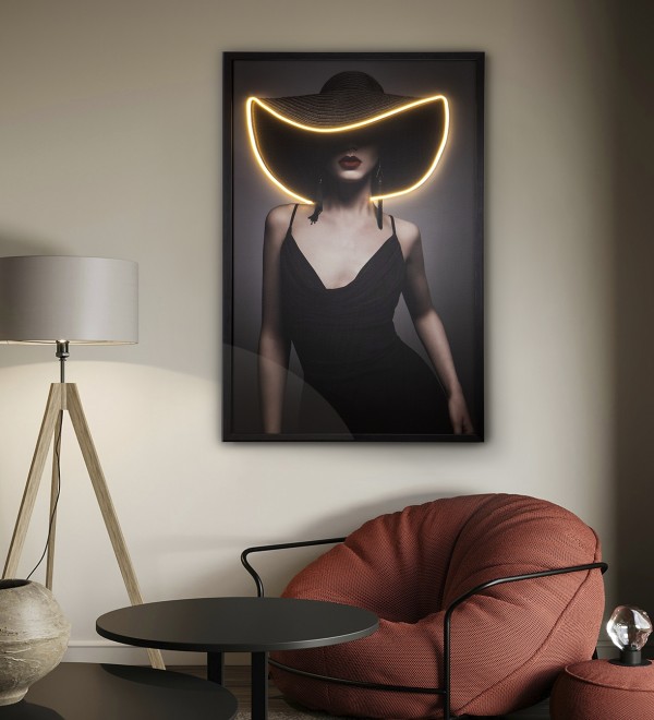 Картина в раме Pamela LED 80X120