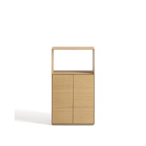 Стеллаж из шпона дуба Visala 60 x 106 см