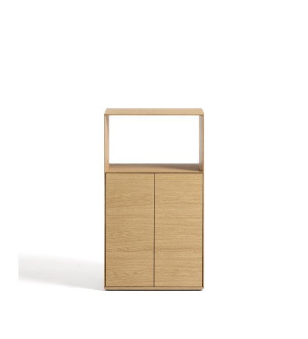 Стеллаж из шпона дуба Visala 60 x 106 см