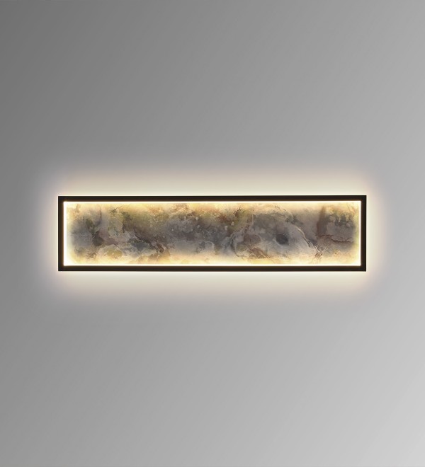 Настенный светильник Stone CCT- черный LED L60