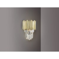 Бра Tiara 1L хром-золотой
