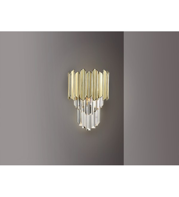 Бра Tiara 1L хром-золотой