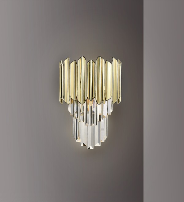 Бра Tiara 1L хром-золотой