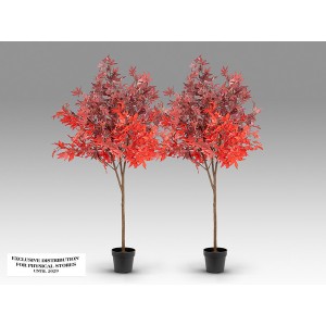 Arce rojo h147 Искусственное растение набор из 2 шт