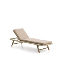 Подушка для шезлонга Maoni, бежевый, 100% ПЭТ, 50 x 175см