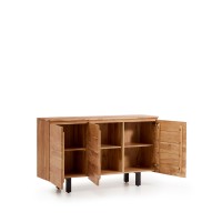 Сервант Uxue из массива акации с беленой отделкой 150 x 88