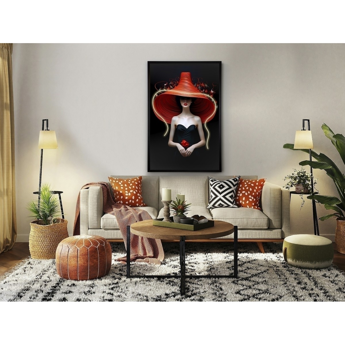 Картина Tocado LED 80X120