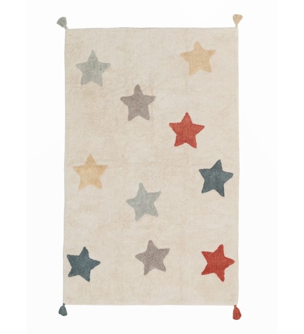 Хлопковый ковер Lillaland VINTAGE STARS 70*120