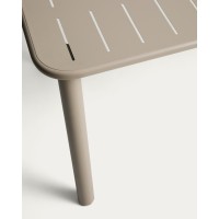 Уличный стол Brai из оцинкованной стали бежевого цвета, 180 x 90 см