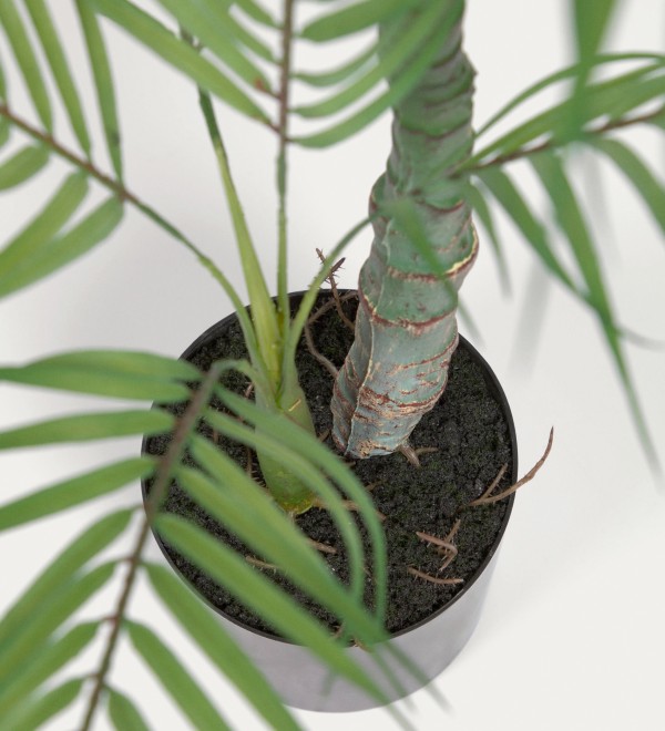 Пальма искусственная Palmera с черным горшком 70 см