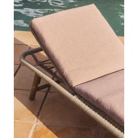Подушка для шезлонга Maoni, бежевый, 100% ПЭТ, 50 x 175см