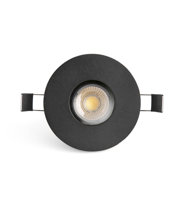 NIVA Встраиваемый светильник FIJO IP65 черный 1xGU10 MR16