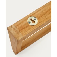 Kenta Вешалка для полотенец из массива тика 40 x 5 см