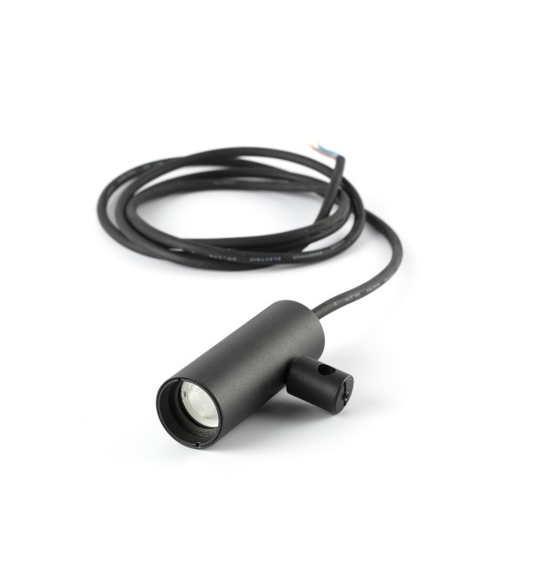 CLAP Прожектор уличный черный LED 6W 2700K 38°