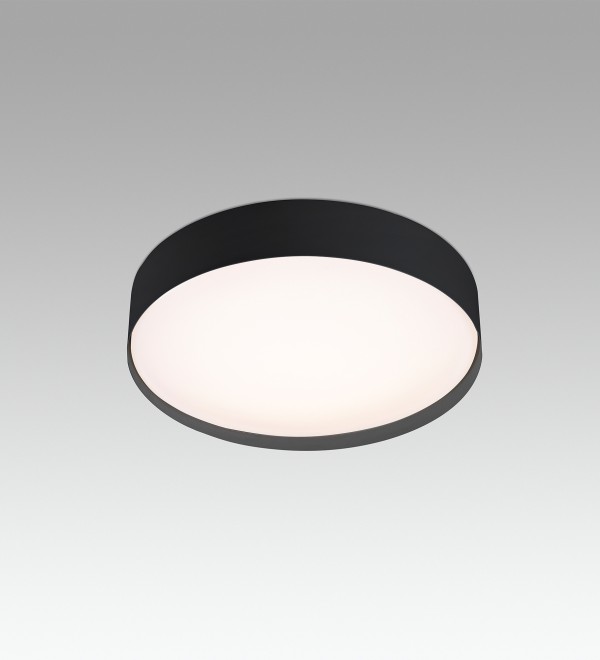 Потолочный светильник Vuk черный LED 40W 2700K