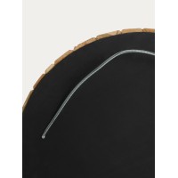 Зеркало Ellipse древесина