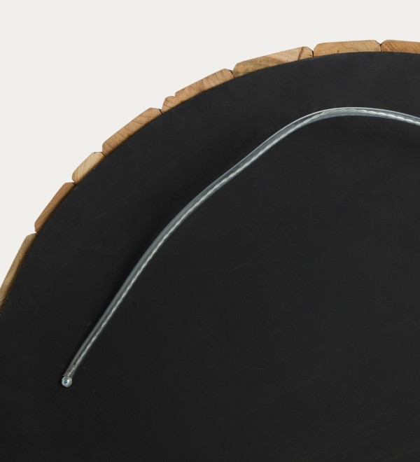 Зеркало Ellipse древесина