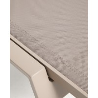 Шезлонг Capraia из бежевого алюминия