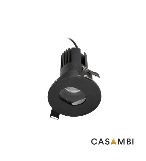 Встраиваемый точечный светильник KIRA PINHOLE ORI IP65 6W черный 24є 4000K CASAMBI