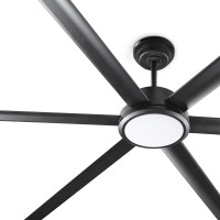 Потолочный вентилятор ROTTERDAM 25 XXL Ш2500MM черный 6P 32W LED 3000K