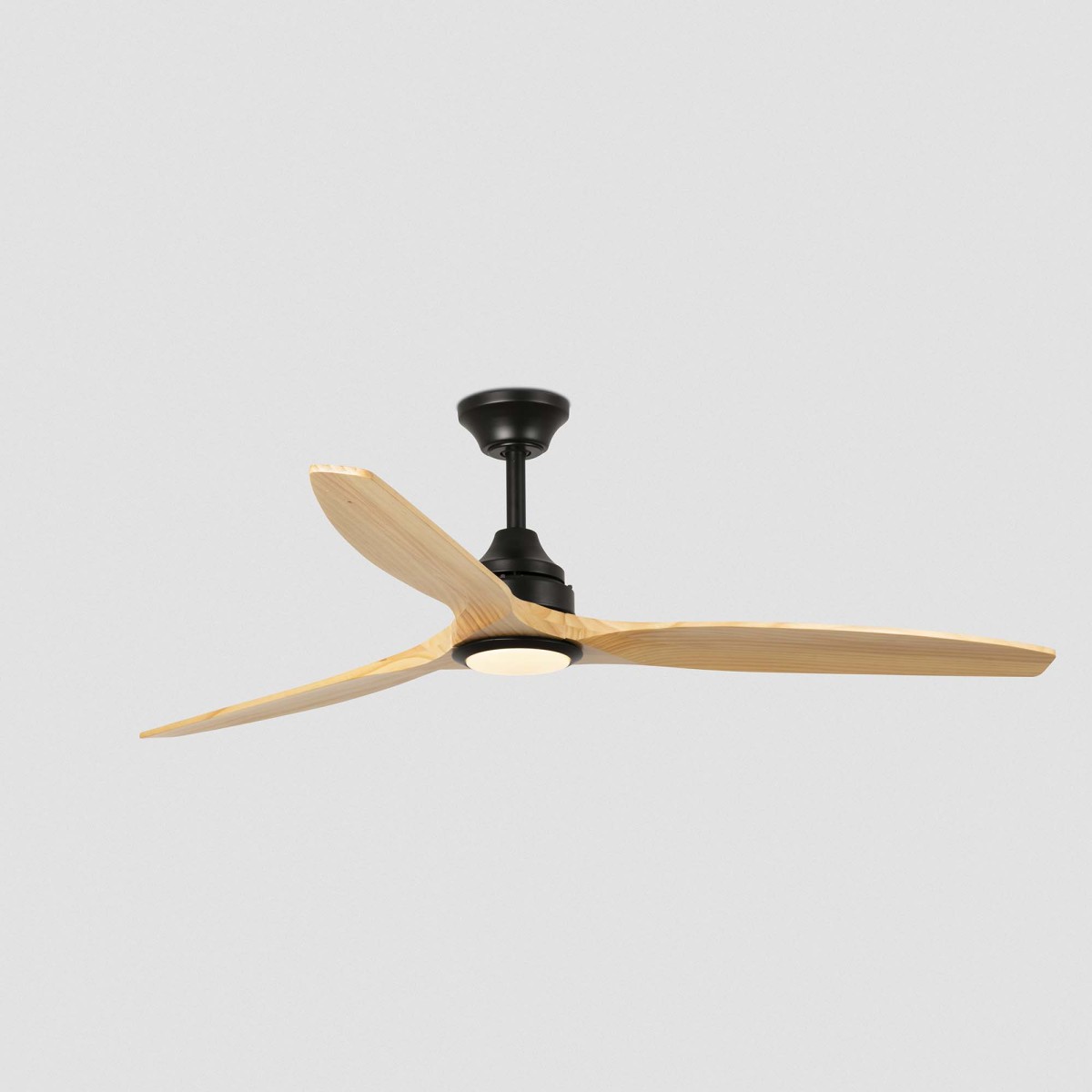 Вентилятор ALO DC Ш1520MM черный / дерево 3 PALAS 20W CCT