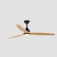 Вентилятор ALO DC Ш1520MM черный / дерево 3 PALAS 20W CCT