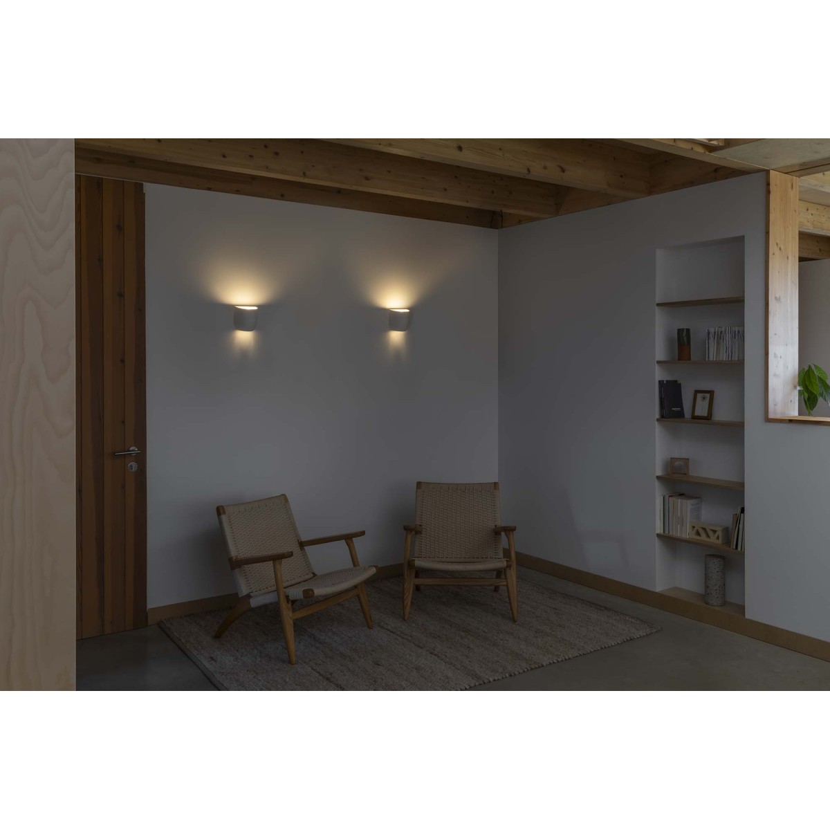 KAPPU 158 Настенный светильник белый 1xE14