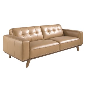 Диван 3-х местный 6120/5606-3P-M5668 с обивкой из стеганой кожи