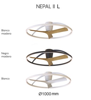 9485 Люстра потолочная-вентилятор NEPAL II