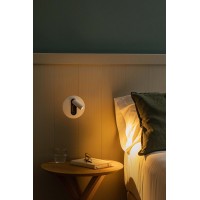 TIMIT Бра с ридером USB белое LED 2700K