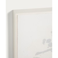 Erale Абстрактная картина ручной работы в серо-синих тонах, размер 60 x 90 см